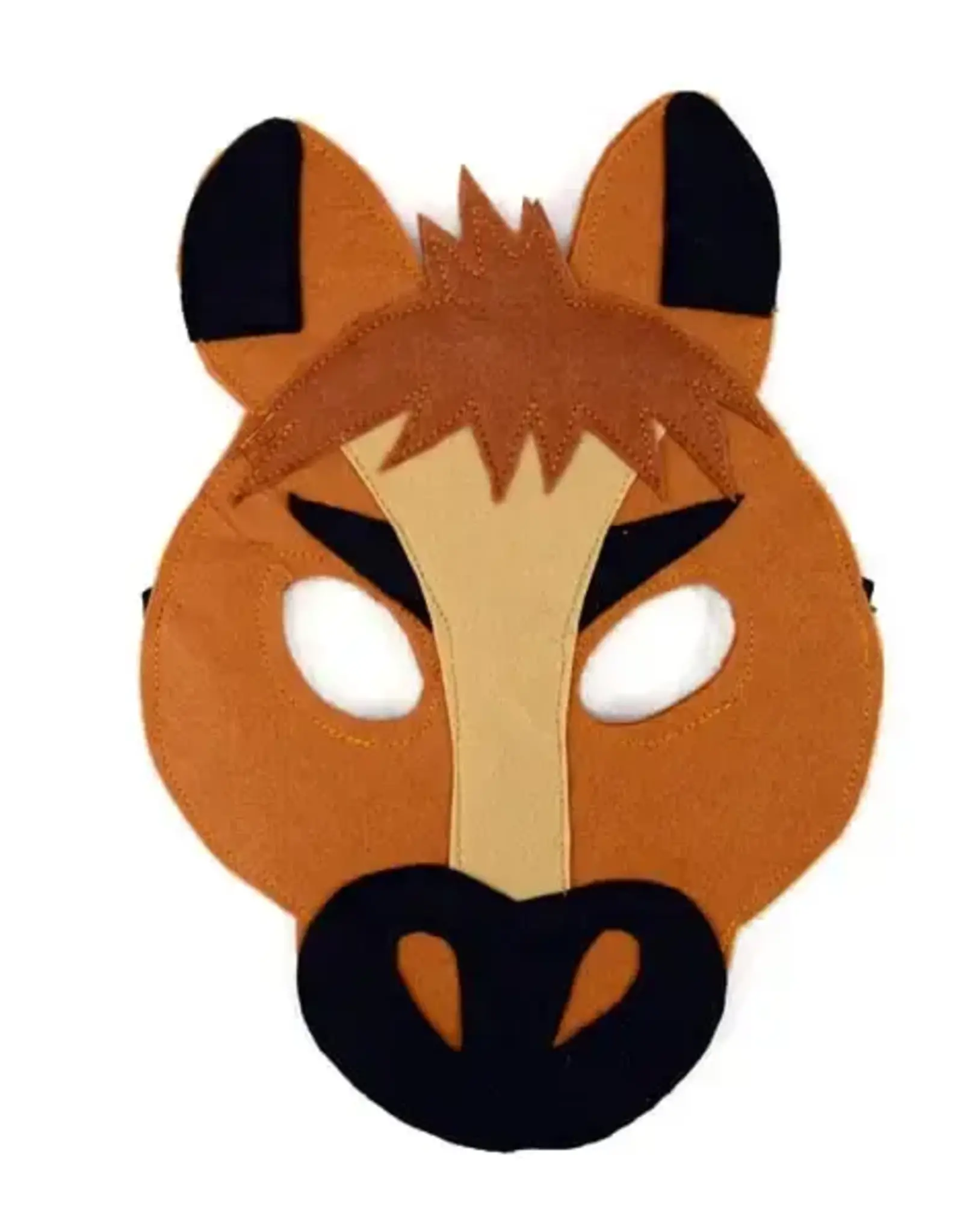 Minga Fair Trade Horse Felt Play Mask