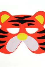 Minga Fair Trade Tiger Felt Play Mask