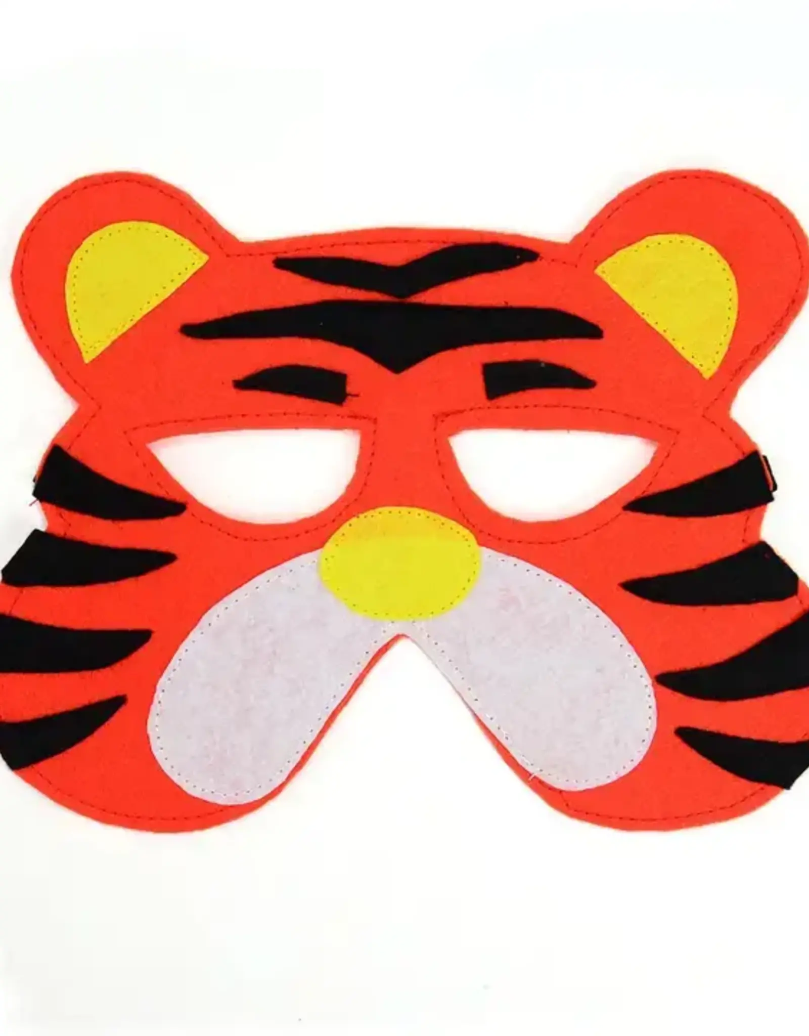 Minga Fair Trade Tiger Felt Play Mask