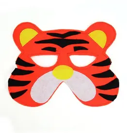 Minga Fair Trade Tiger Felt Play Mask