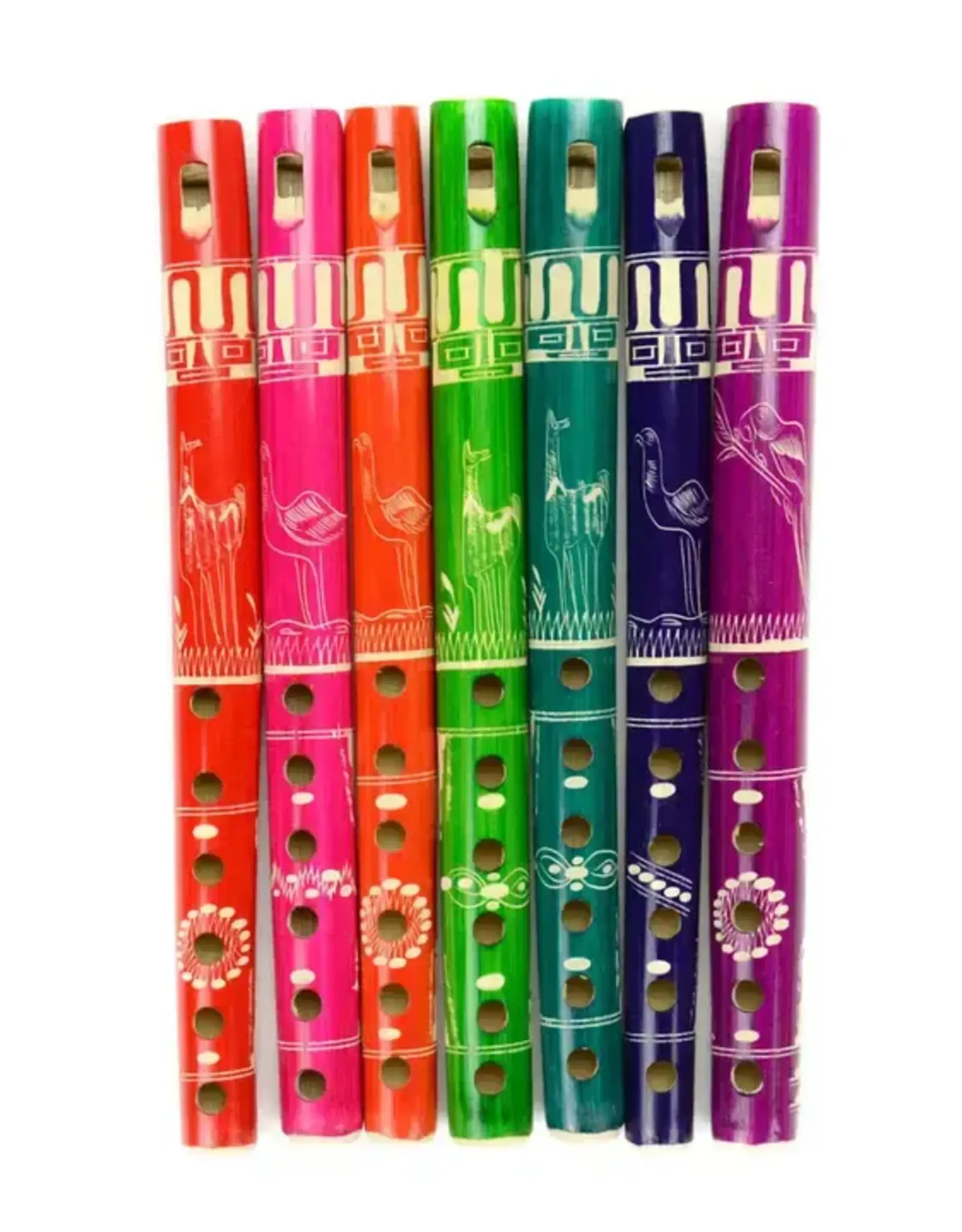 Minga Fair Trade Bamboo Flute - Assorted