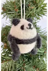 Ganesh Himal Felt Panda Ornament