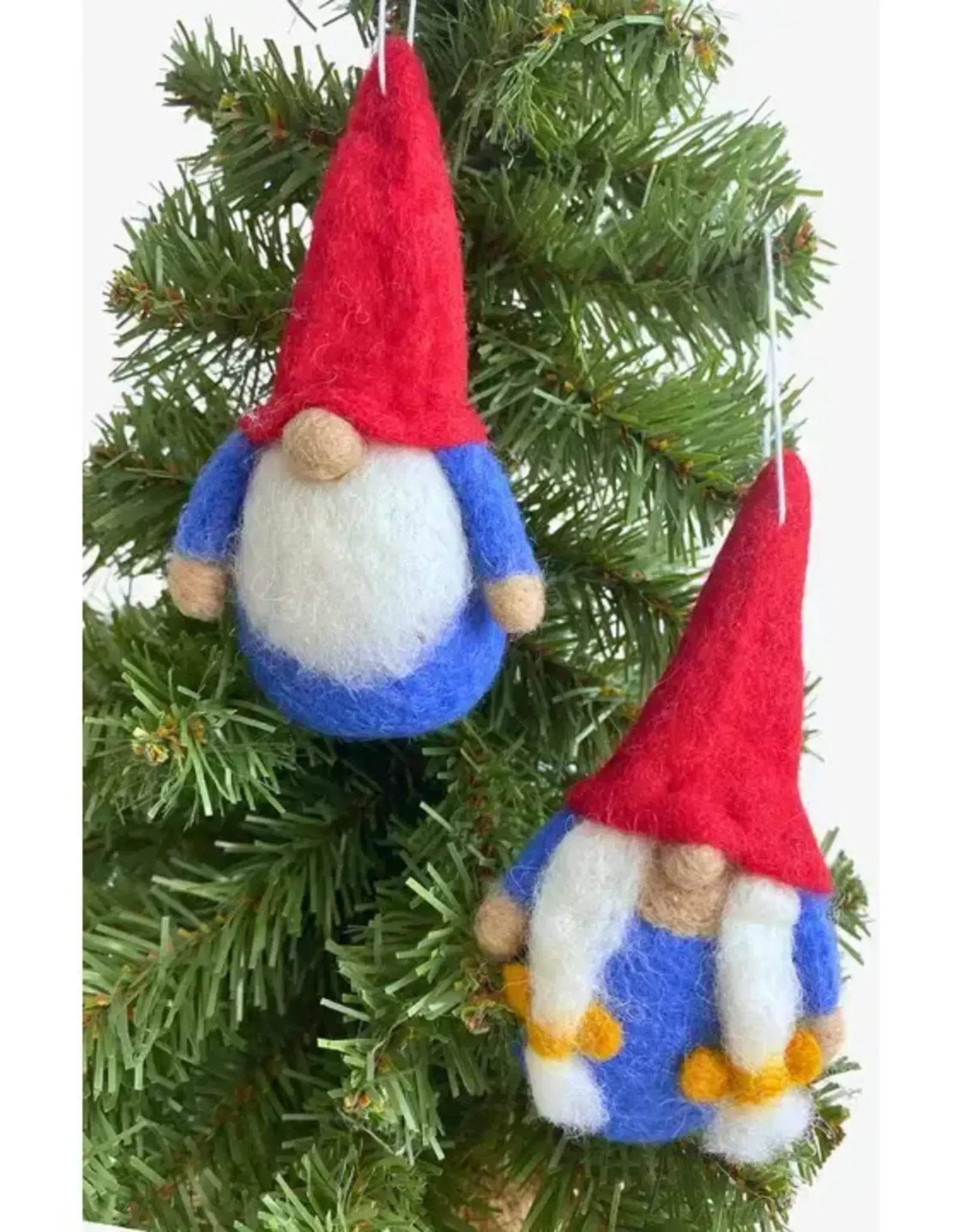 Ganesh Himal Felt Gnome Ornament