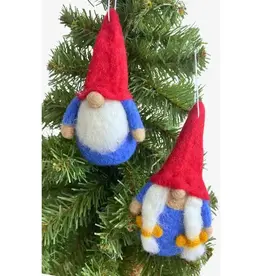 Ganesh Himal Felt Gnome Ornament
