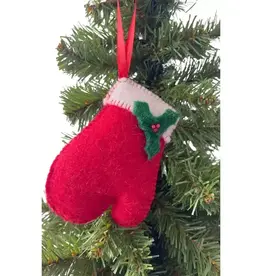 Ganesh Himal Felt Mitten Ornament