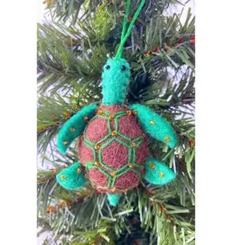 Ganesh Himal Sea Turtle Felt Ornament