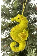 Ganesh Himal Sea Horse Felt Ornament