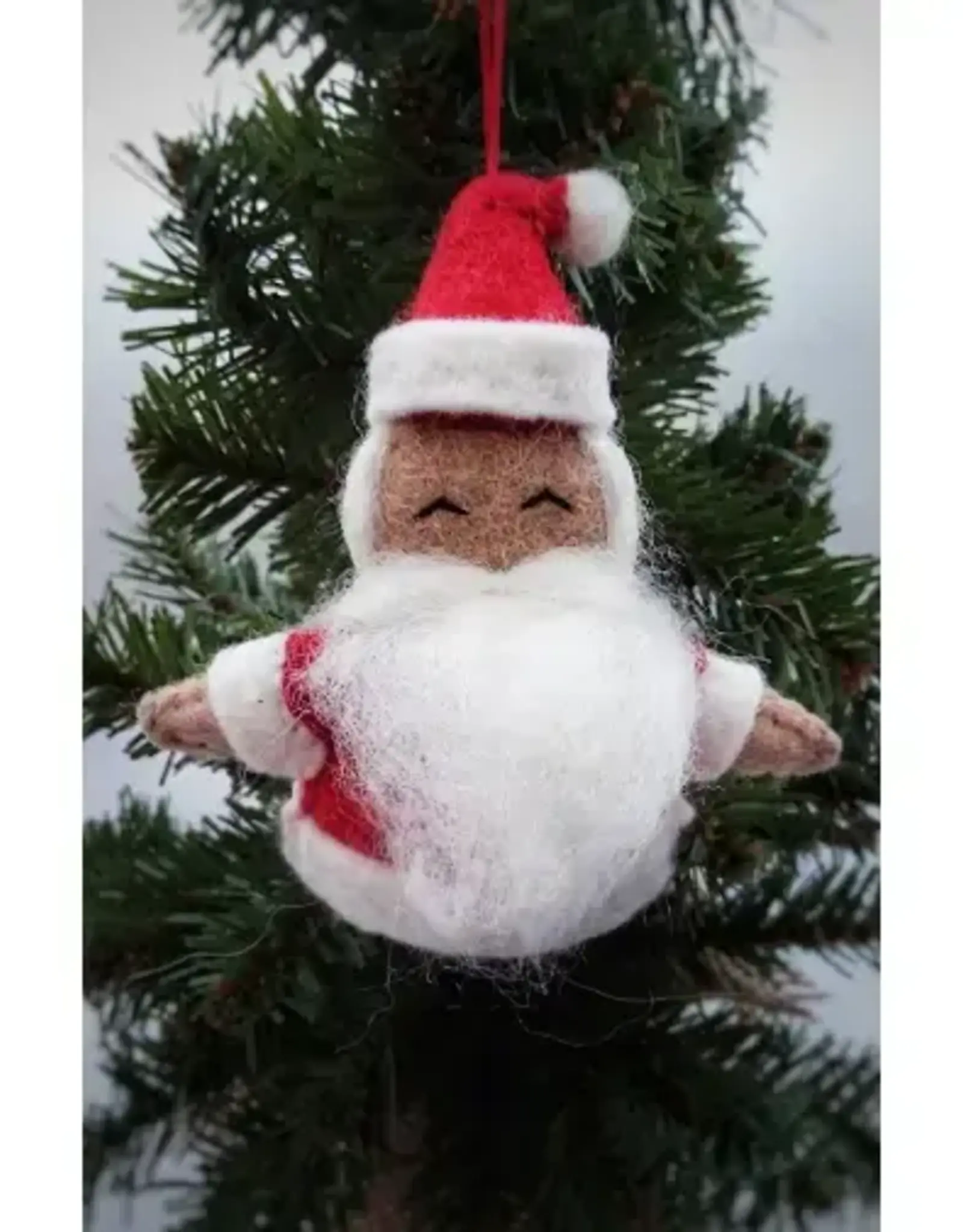 Ganesh Himal Felt Santa Ornament