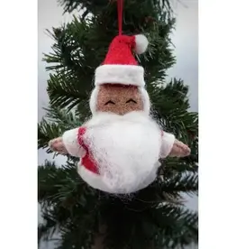 Ganesh Himal Felt Santa Ornament