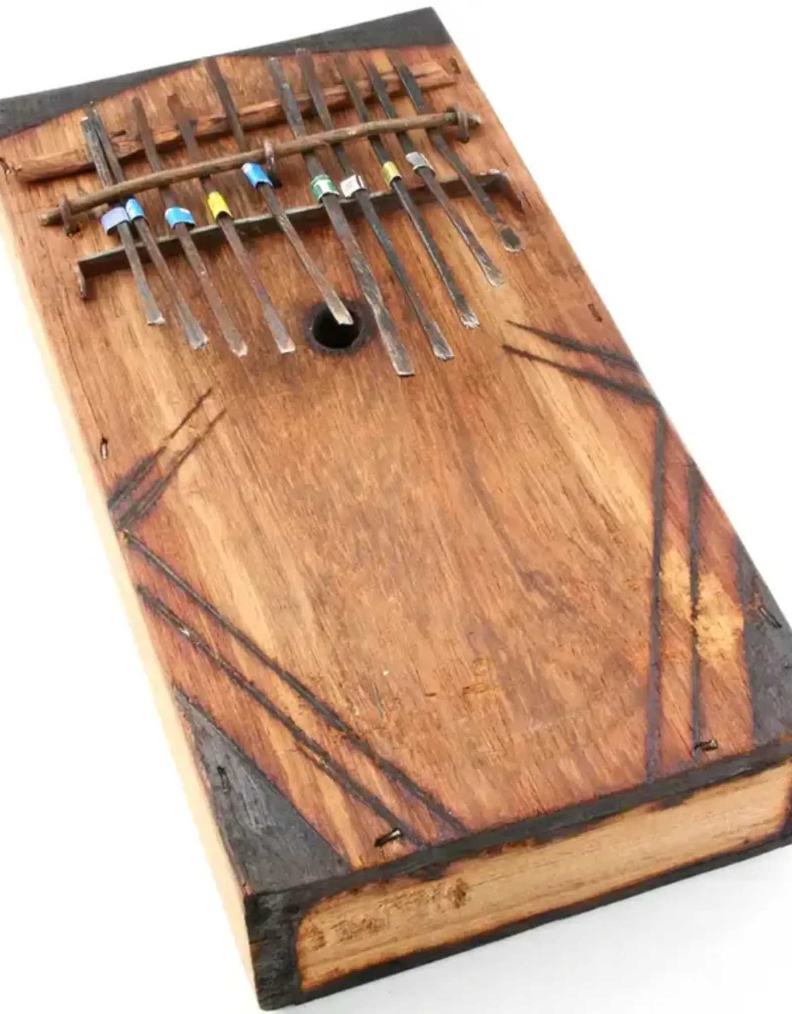 Swahili African Modern Medium Wooden Kalimba Thumb Piano