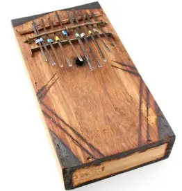 Swahili African Modern Medium Wooden Kalimba Thumb Piano