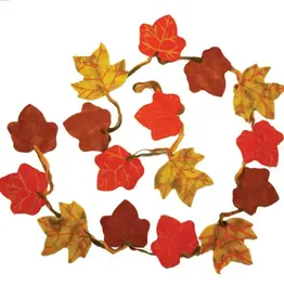 dZi Handmade Autumn Leaves Garland (108" L)