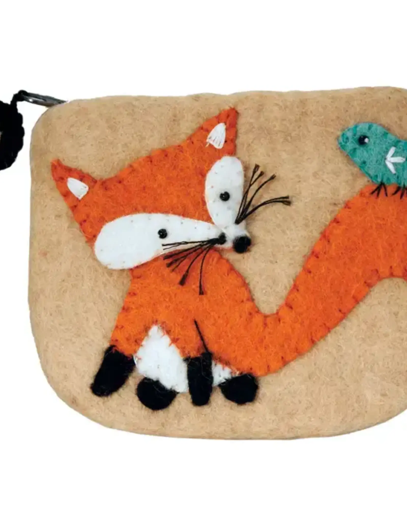 dZi Handmade Fox Coin Purse