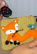 dZi Handmade Fox Coin Purse