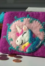 dZi Handmade Unicorn  Coin Purse