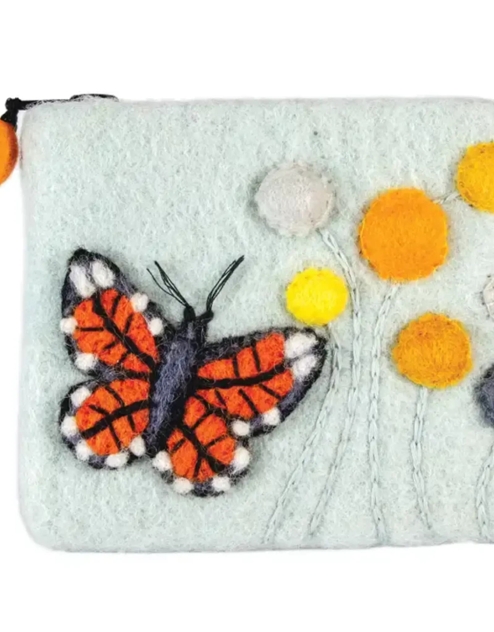 dZi Handmade Monarch Coin Purse