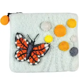 dZi Handmade Monarch Coin Purse