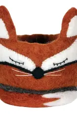 dZi Handmade Fox Felt Pot