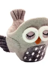 dZi Handmade Owlsley Felt Pot