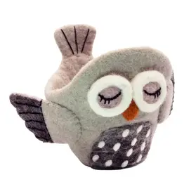 dZi Handmade Owlsley Felt Pot