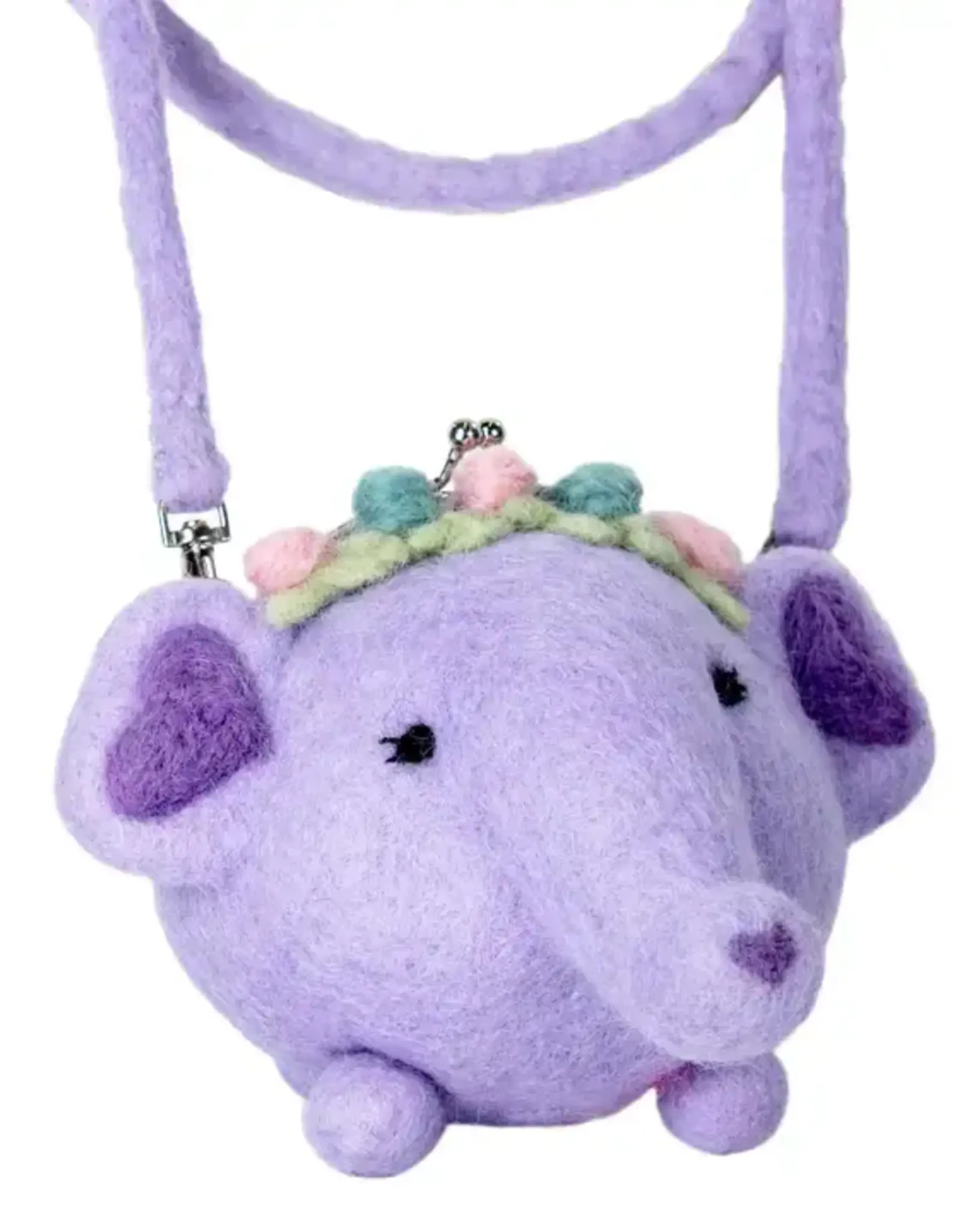 dZi Handmade Emma Elephant Critter Clutch