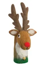 dZi Handmade Reindeer Bottle Topper