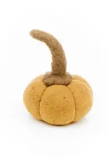 dZi Handmade Felt Pumpkin - Mustard Yellow