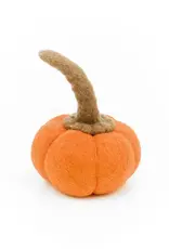 dZi Handmade Felt Pumpkin - Tangerine