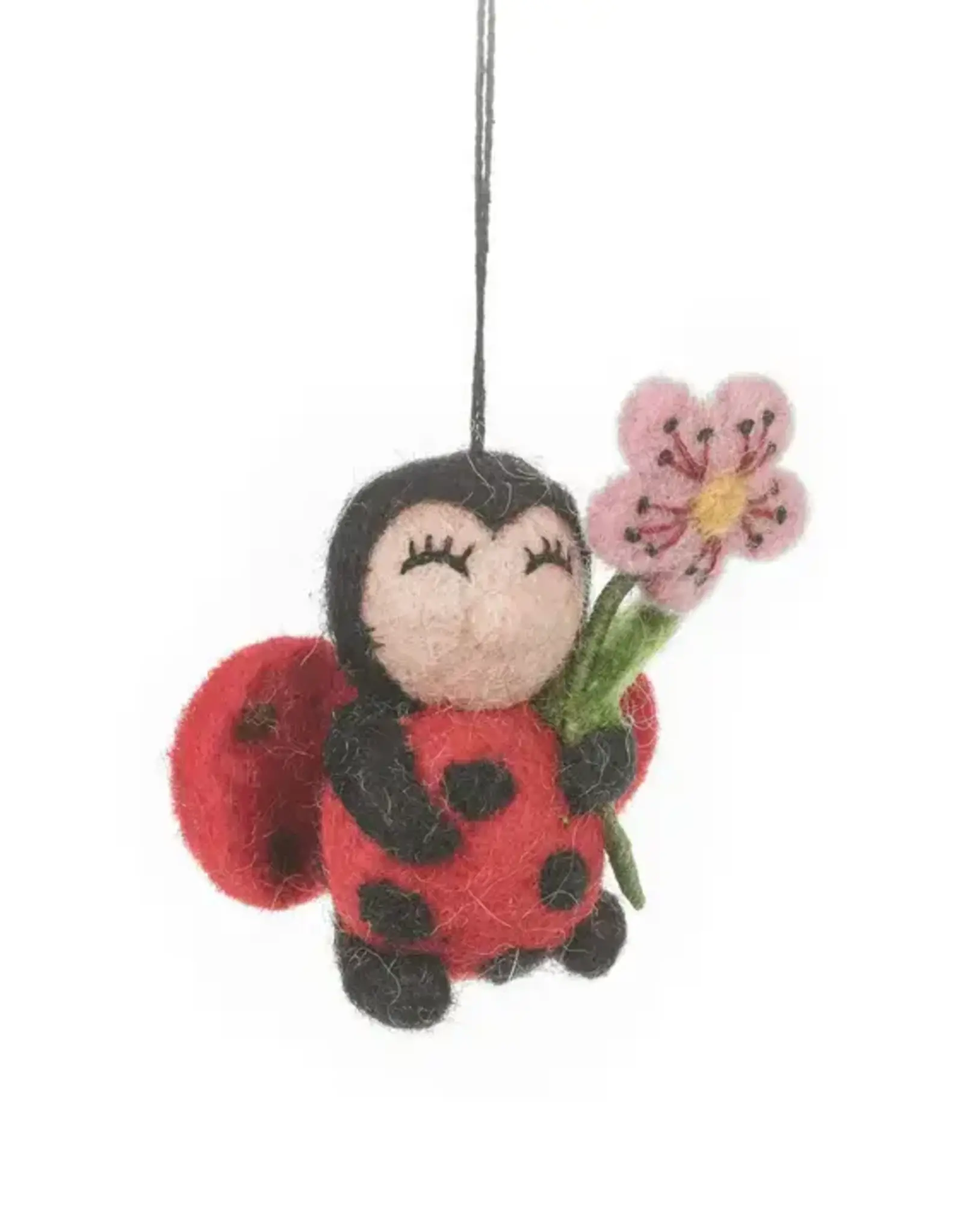 Felt So Good Lola Ladybug Ornament