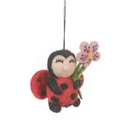 Felt So Good Lola Ladybug Ornament