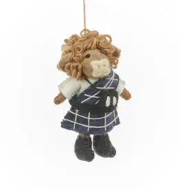 Felt So Good Haggis the Highland Cow Ornament