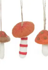 Felt So Good Wild Foraged Mushroom Ornament - Assorted
