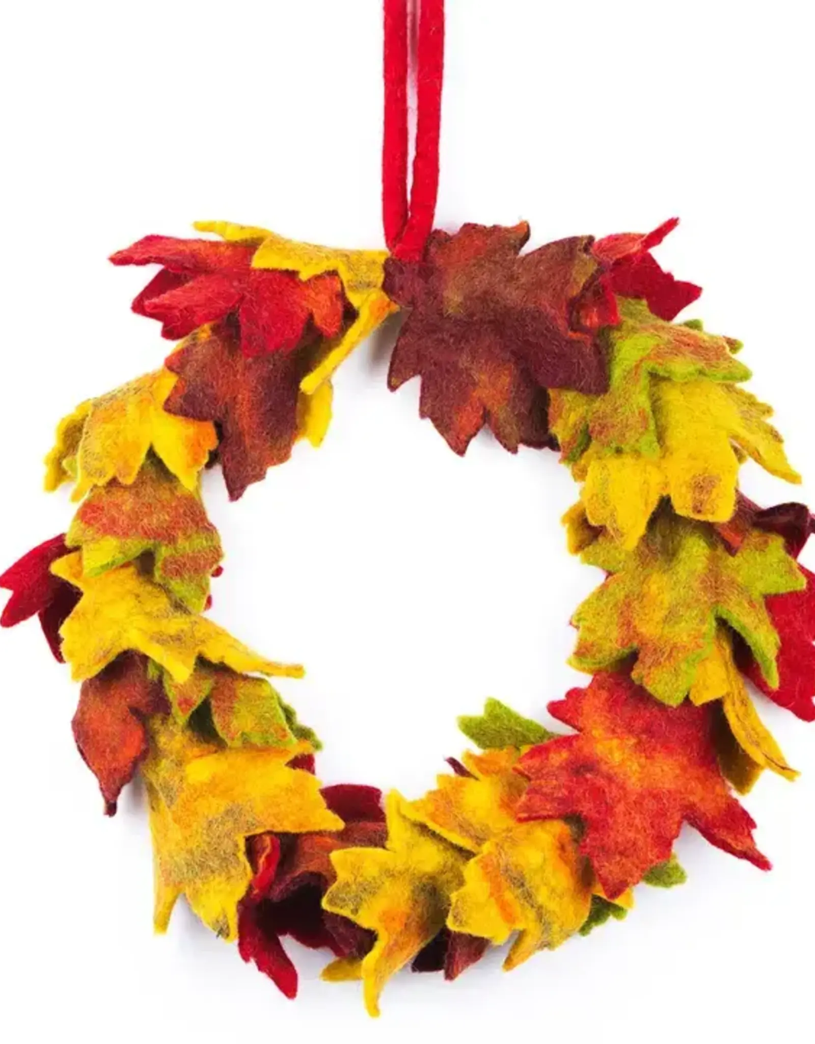 Felt So Good Autumn Felt Wreath