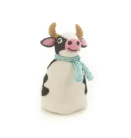 Felt So Good Dairy Cow Egg Topper