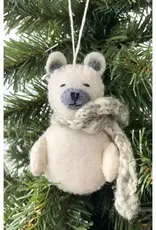 Ganesh Himal Felt Bear Ornament