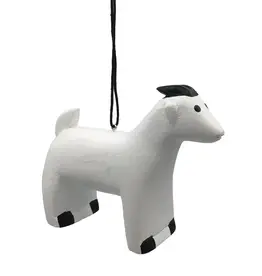 Women of the Cloud Forest Goat Balsa Ornament