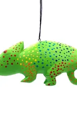 Women of the Cloud Forest Chameleon Balsa Ornament
