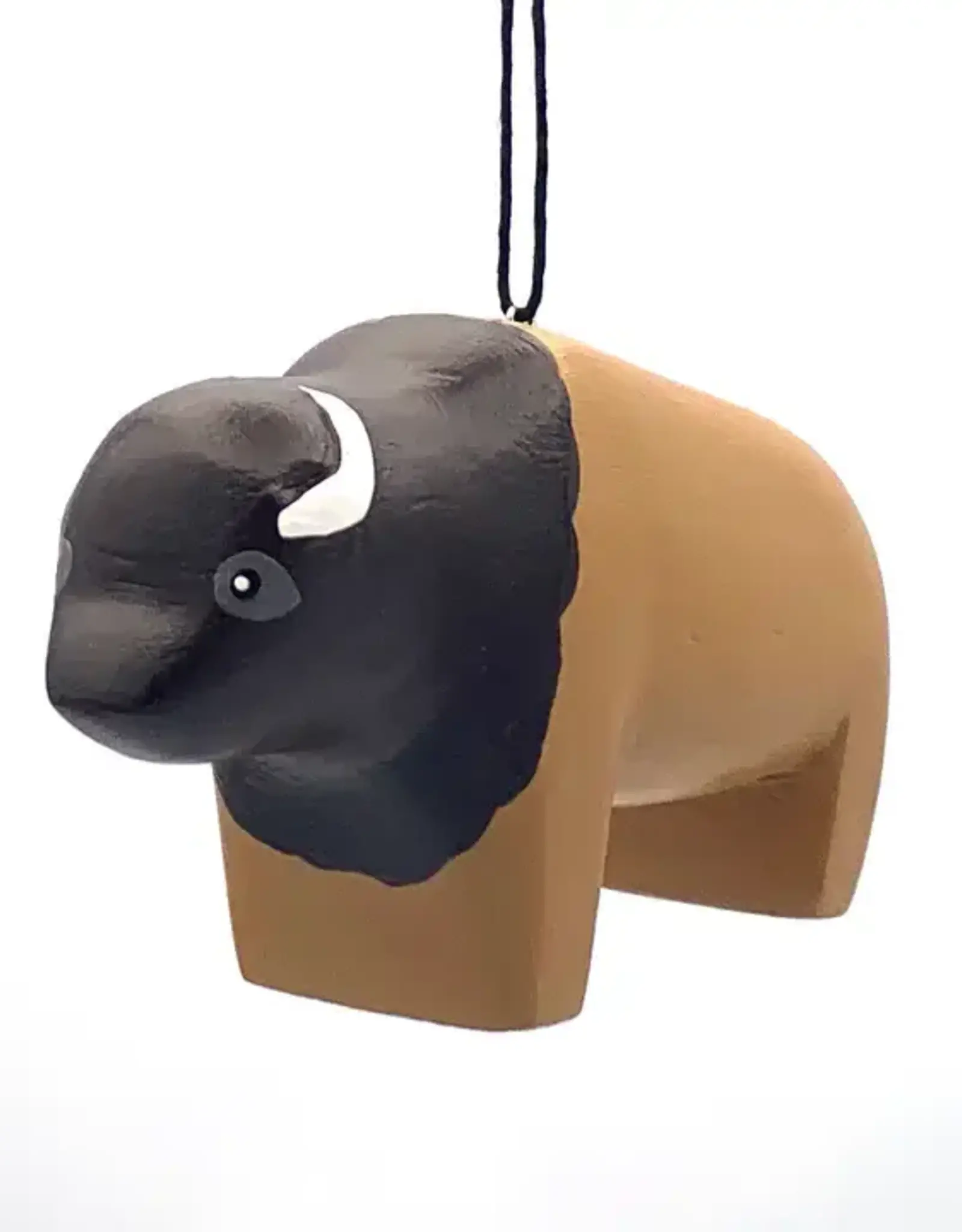 Women of the Cloud Forest Bison Balsa Ornament