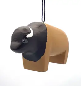 Women of the Cloud Forest Bison Balsa Ornament
