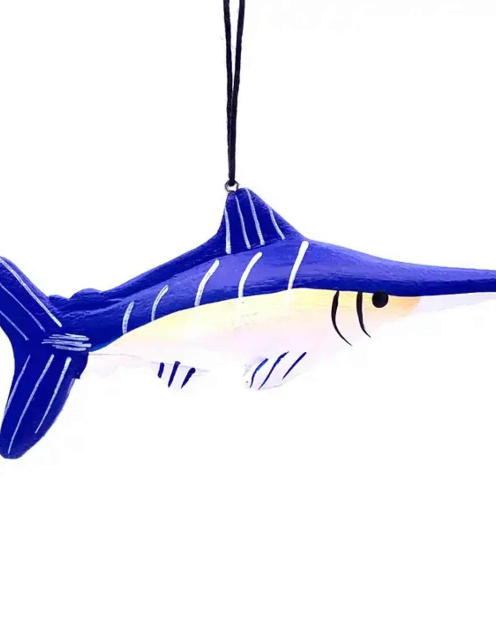 Women of the Cloud Forest Blue Marlin Balsa Ornament