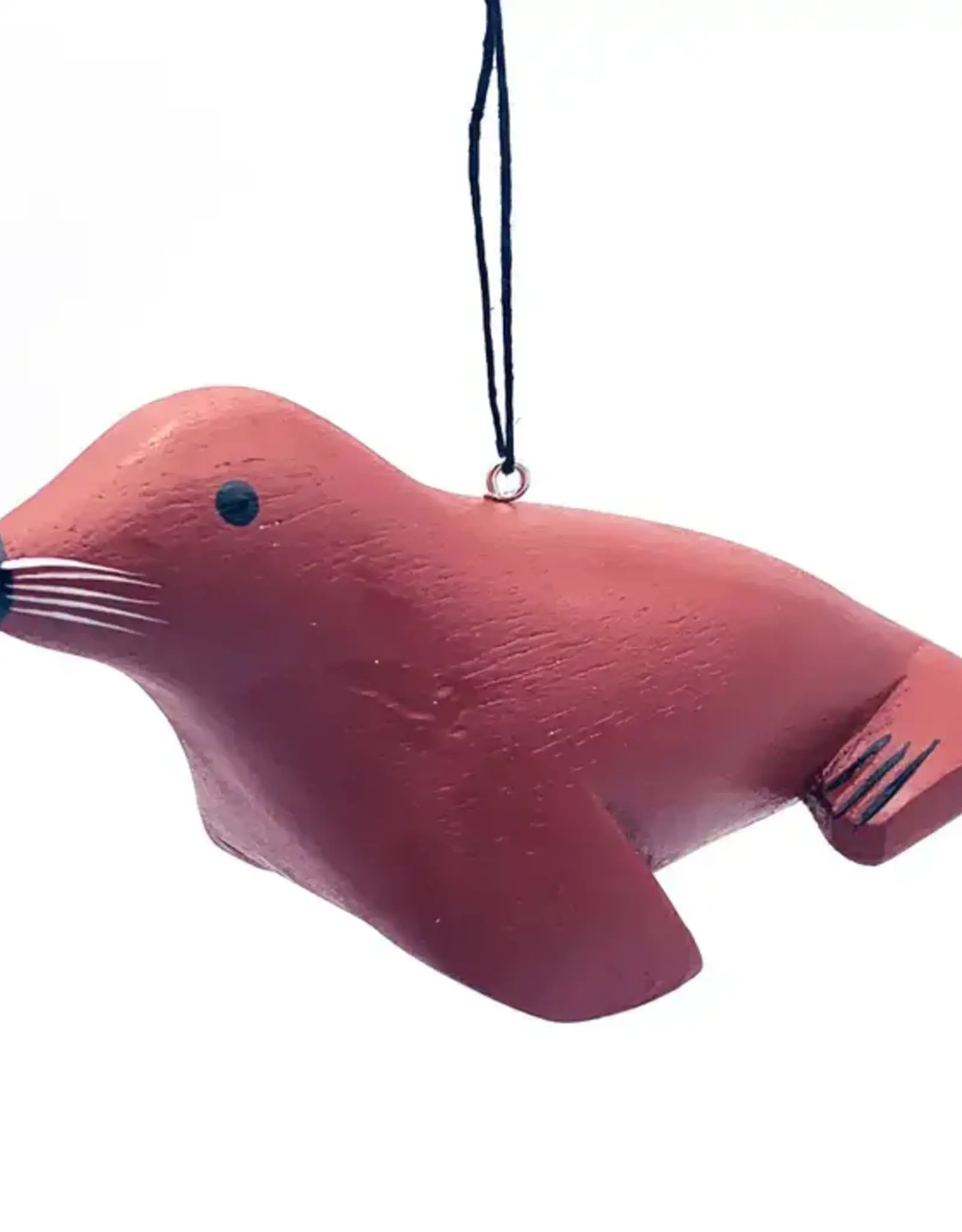 Women of the Cloud Forest California Sea Lion Balsa Ornament