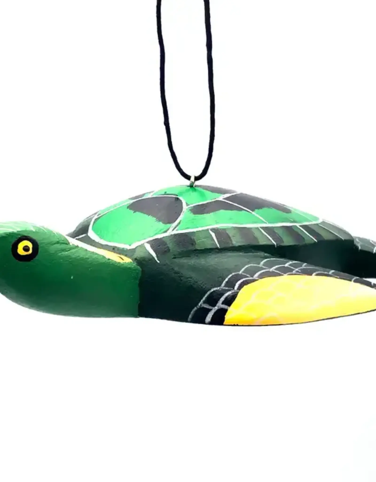 Women of the Cloud Forest Pacific Sea Turtle Balsa Ornament