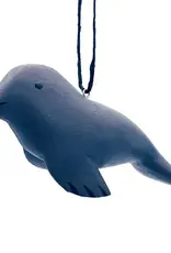 Women of the Cloud Forest Harbor Seal Balsa Ornament