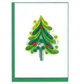 Quilling Card Quilled Christmas Tree Gift Enclosure Mini Card