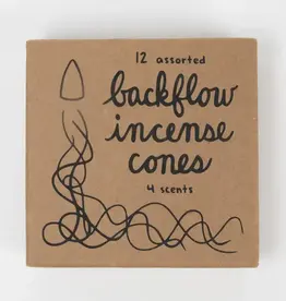 Ten Thousand Villages Jangal Grounding Backflow Incense Set