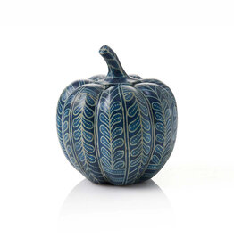 Serrv Indigo Batik Vines Pumpkin