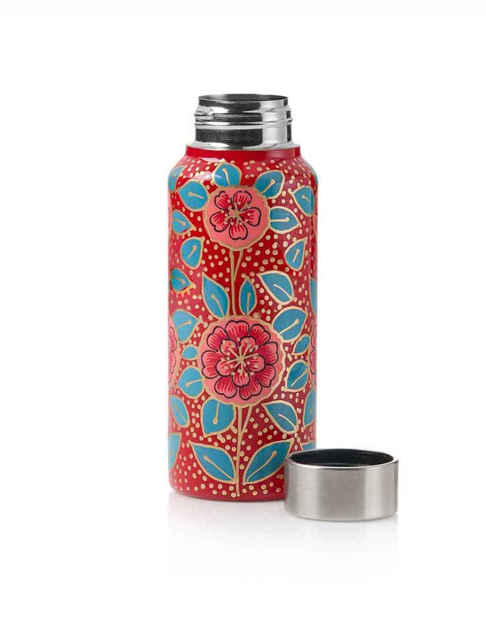 Serrv Apple Blossom Kashmiri Water Bottle