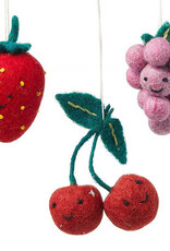 Serrv Strawberry Fruit Friend Ornament