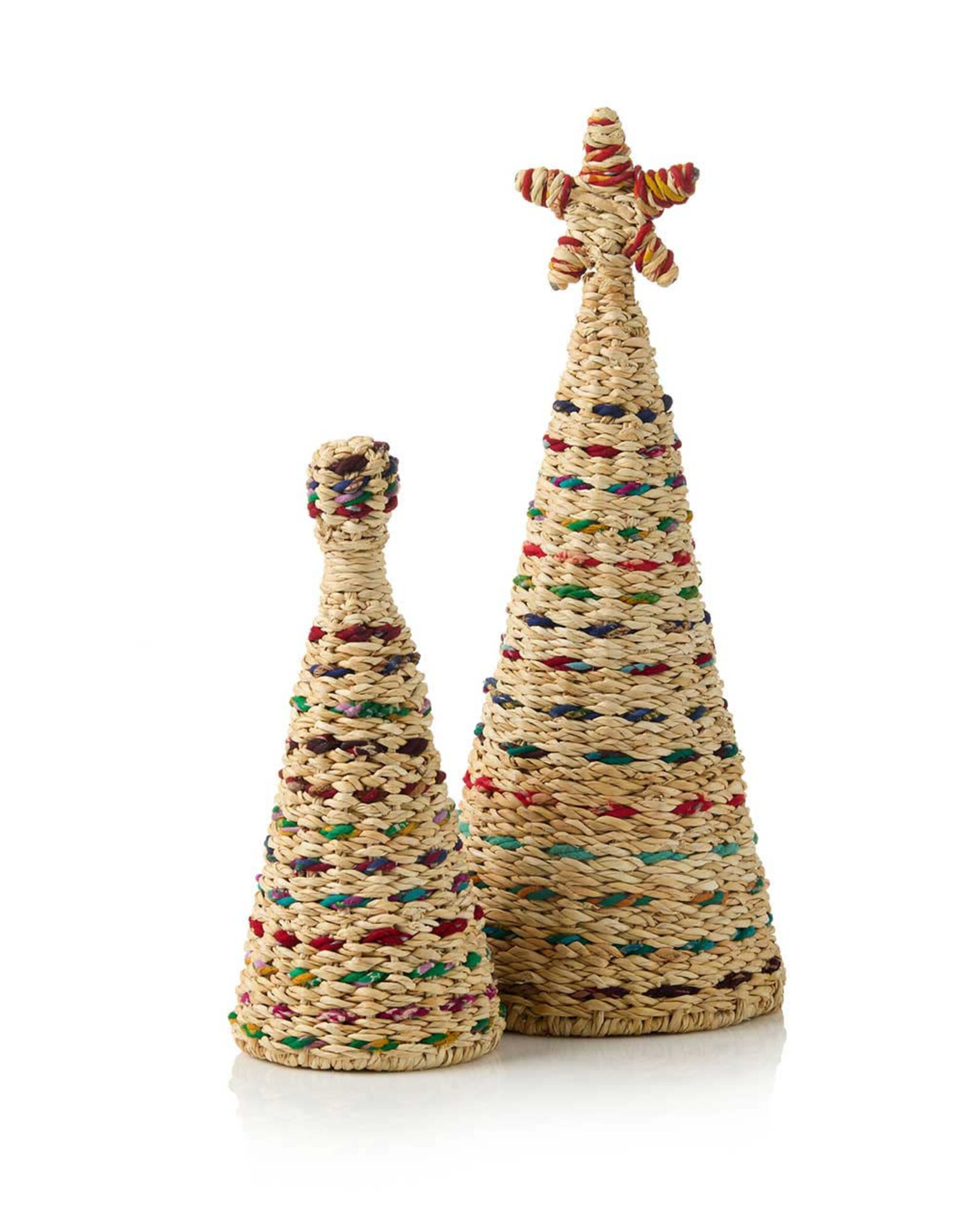 Serrv Large Sari Hogla Basket Tree