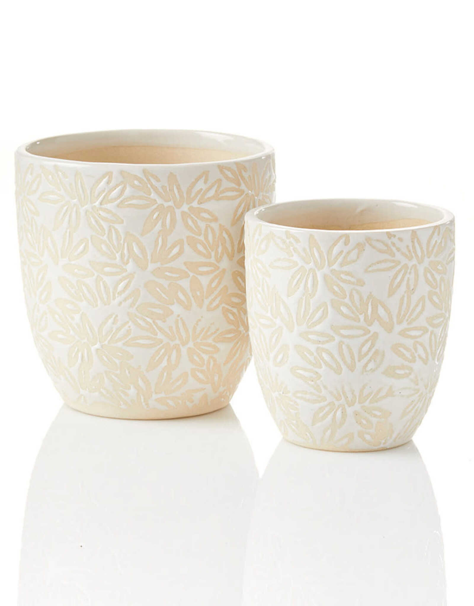 Serrv Small Tana Leaves Planter